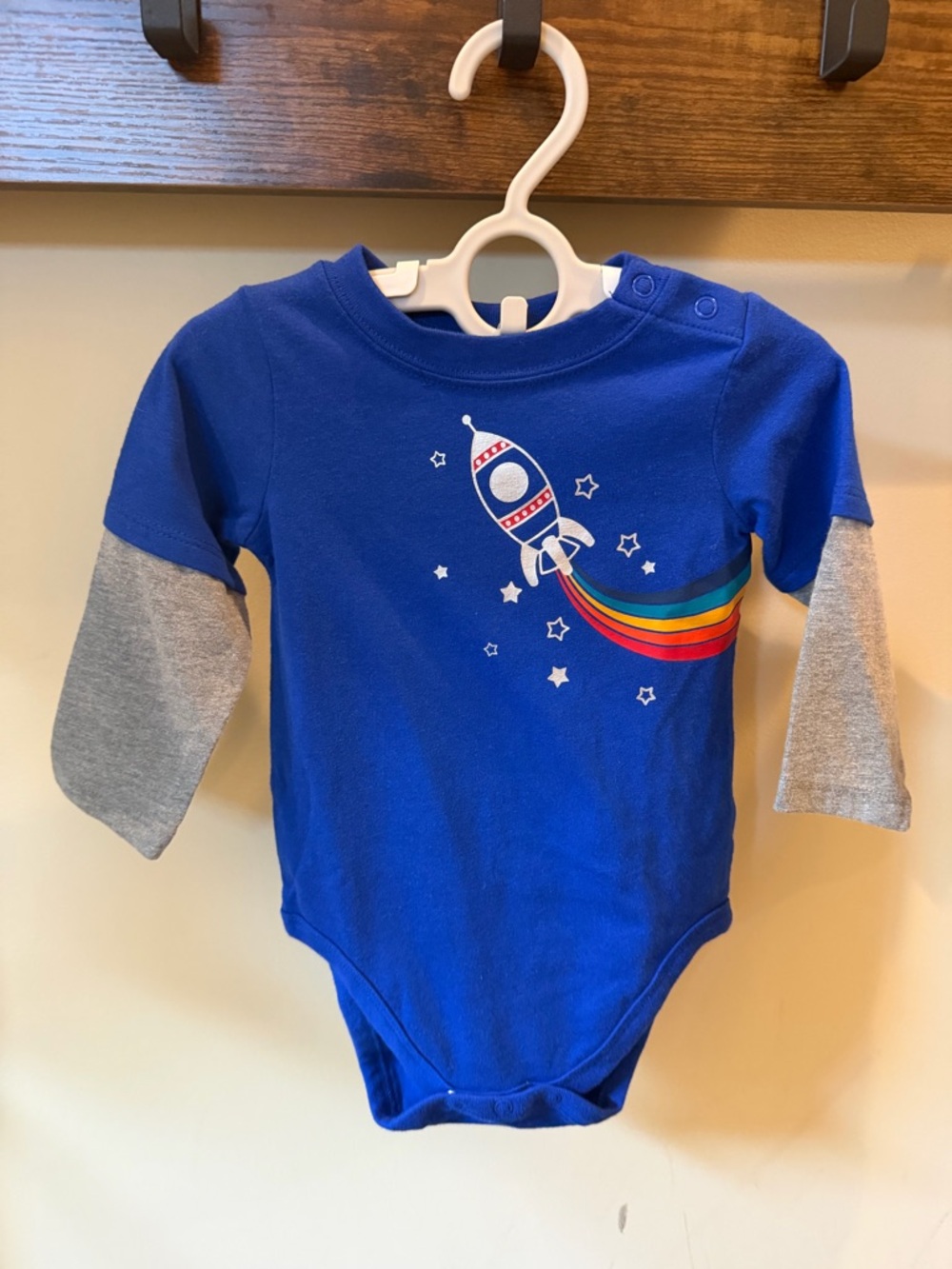 Garanimals Baby Boy One Piece Bodysuit Size 6-9 Months